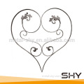 New Design Photos of Wrought Iron Forged Flower Panels